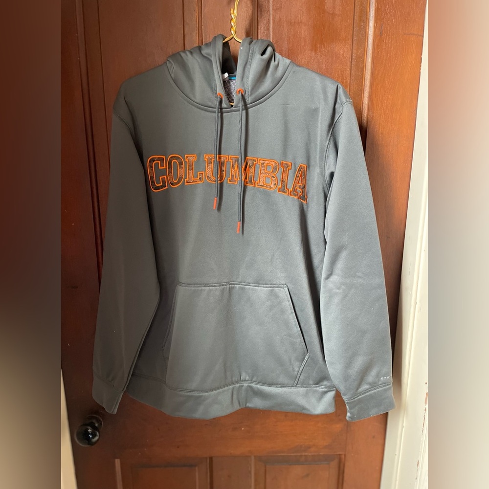 Columbia men's medium gray hoodie